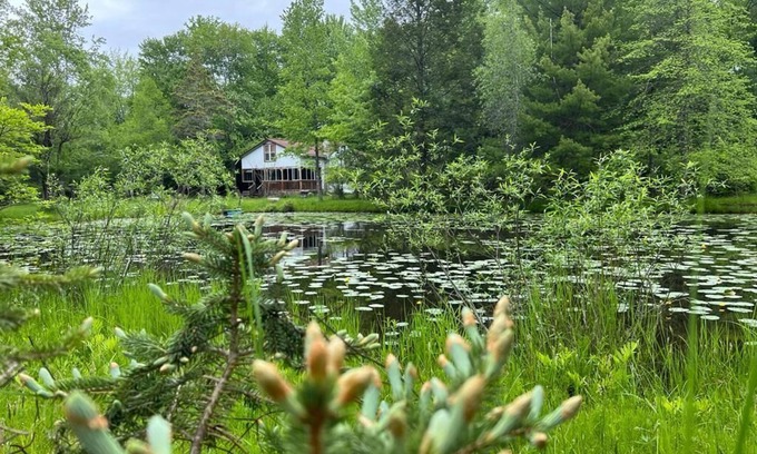 Ellenville Cabaña | Cozy Cottage with a Pond