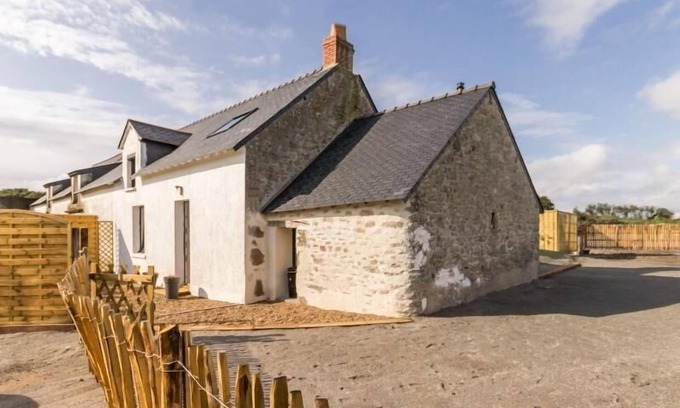 Clis Cabaña | Casa tradicional con encanto cerca de la playa y la Cité Médiévale de Guérande