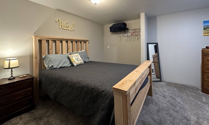 Crawfordsville Apartamento | Cozy Cove Country Apartment