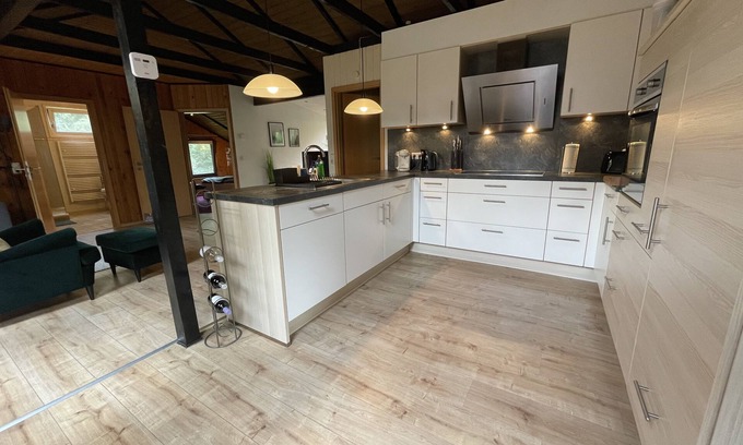 Gartow Casa | Cozy Danish wooden house with pellet stove and large garden