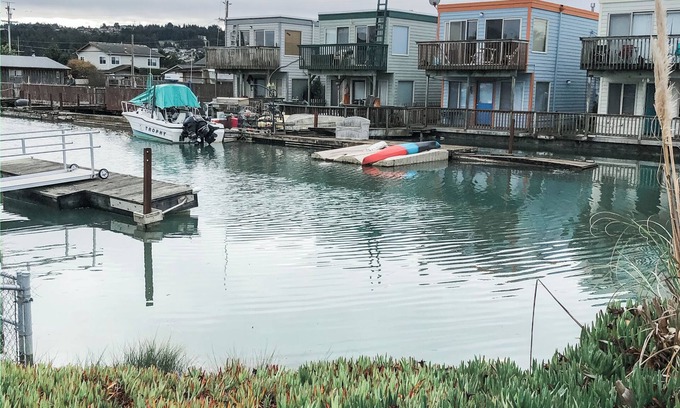 Eureka Cabaña | Cozy Dog Friendly Bay Cottage on the Canal, BBQ and private patio