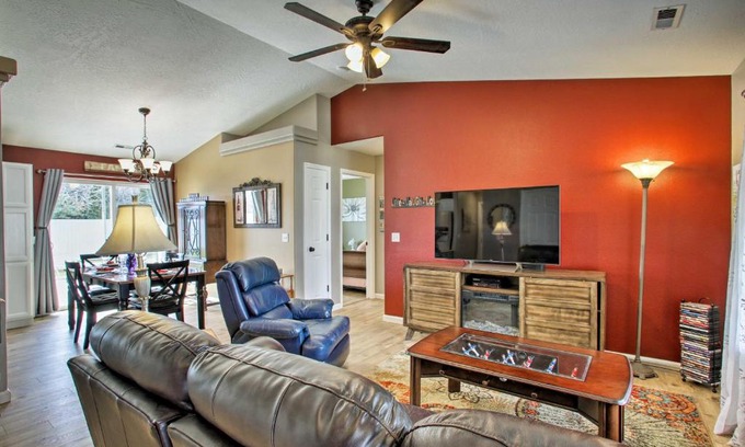 Coeur d'Alene Casa | Cozy Getaway with Yard and Patio 4 Mi to Hayden Lake!