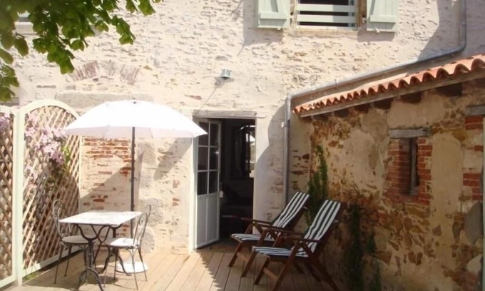 Talmont-Saint-Hilaire Cabaña | Casa rural con terraza privada, WiFi y bicicletas cerca del mar en Talmont-Saint-Hilaire