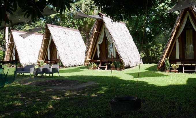 Zamboanguita Casa | Cozy Glamping Retreat in our Romantic A Huts