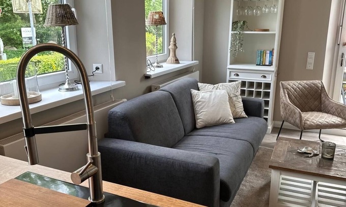 Vitzdorf Apartamento | Cozy Hamptons-style vacation apartment with large terrace