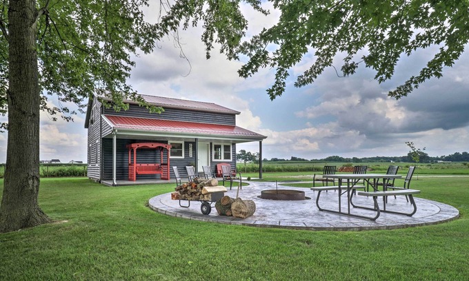Shipshewana Cabina | Cozy ‘Haven of Rest’ Home w/ Amish Country Views!