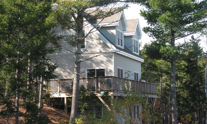 Salsbury Cove Casa | Ultra Moderna Hermosa casa con vista Frenchmans Bay