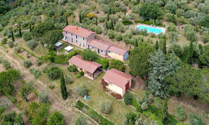 Ferretto Casa | Acogedora casa en Cortona con cocina