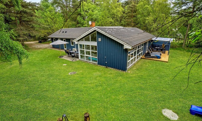 Helberskov Strand Casa | Acogedora casa en Hadsund con sauna