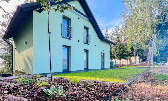 Przechlewo Casa | Acogedora casa en Przechlewo con WiFi