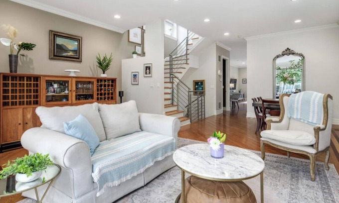 Palmer Square Casa | Cozy Home in the heart of Chicago W/Private Backyard & Games Room-Free parking.