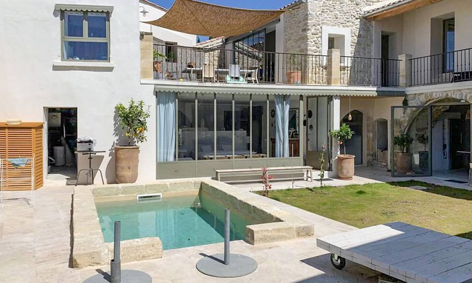Villevieille Casa | Acogedora casa en Villevieille con WiFi