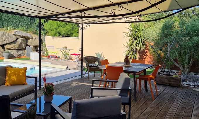 Malataverne Casa | Cozy house with swimming pool and jacuzzi