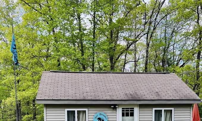 Wellston Cabaña | COZY LITTLE CABIN in the woods!