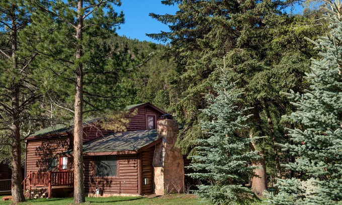 Estes Park Cabina | Cozy Log Cabin on Fall River