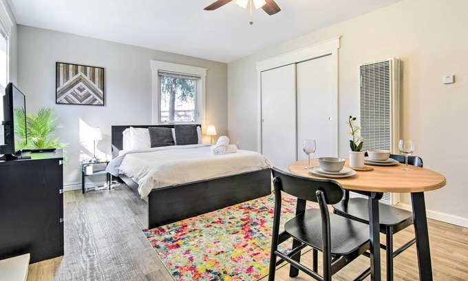 Mountain View Apartamento | Cozy Martinez Studio ~ 10 Mi to San Pablo Bay