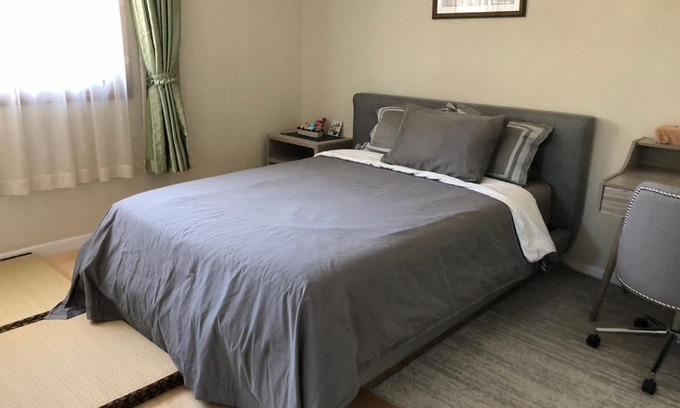 Cupertino Casa | Cozy Master Bedroom at Cupertino