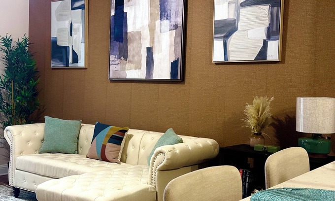 Houston Apartamento | Cozy Modern 1BD Med Center NRG Galleria Downtown.