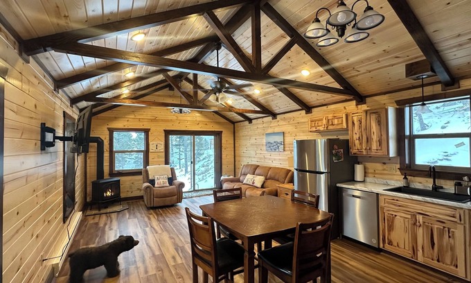 Marysville Cabina | Cozy mountain cabin walk to ski area!