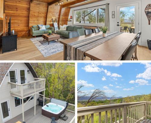 Midway Casa | Cozy Mtn Cabin - Epic Views - Hot Tub - Fire Pit