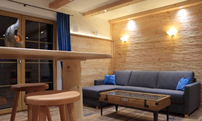 Vilsbiburg Apartamento | Cozy nature chalet (34sqm) with east-facing balcony and panoramic stove