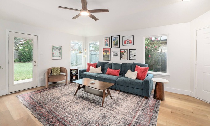 Bratton Park Casa | Cozy North Austin Getaway Peaceful Near Domain