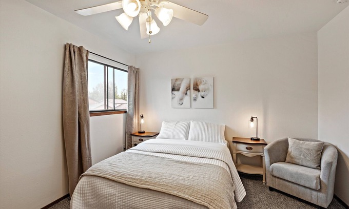 Campbell Park Casa | Cozy Northern Den: Centrally Located 2BR+1.5BA