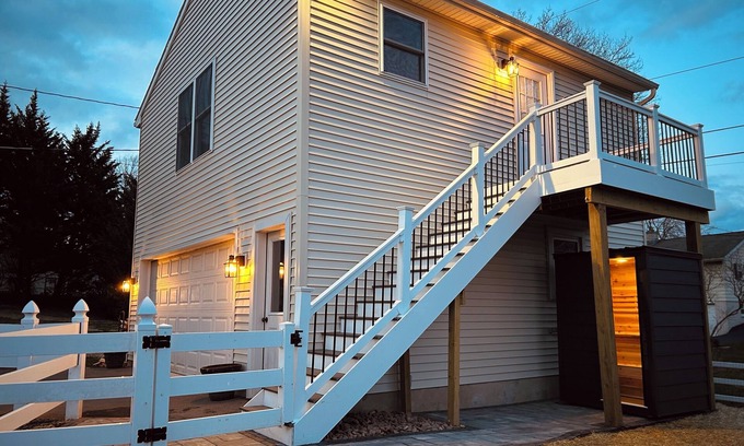 Elizabethtown Apartamento | Cozy One-Bedroom Loft Above Garage in Elizabethtown with Sauna