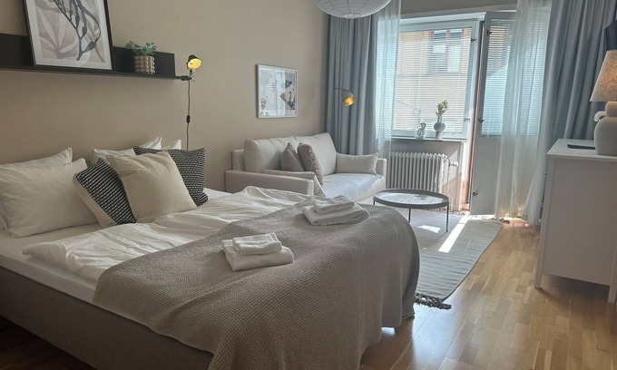 Sodermalm Apartamento | Acogedor apartamento de una habitación en Estocolmo