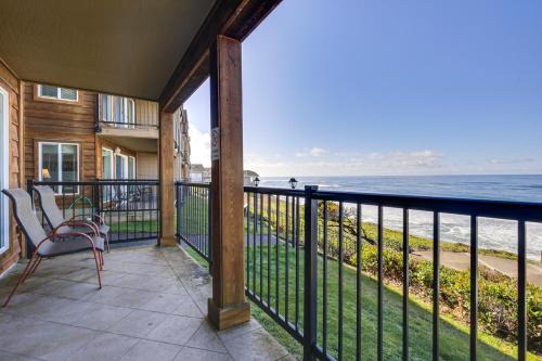 Lincoln Beach Apartamento | Cozy Oregon Resort Condo - Steps to Lincoln Beach!