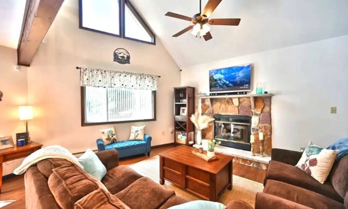 Albrightsville Chalet De Esquí | Cozy Pocono Chalet