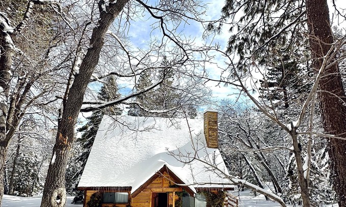 Wrightwood Cabina | Cozy private cabin on ~1/2 acre, min. to ski resort & town. Winter getaway!!