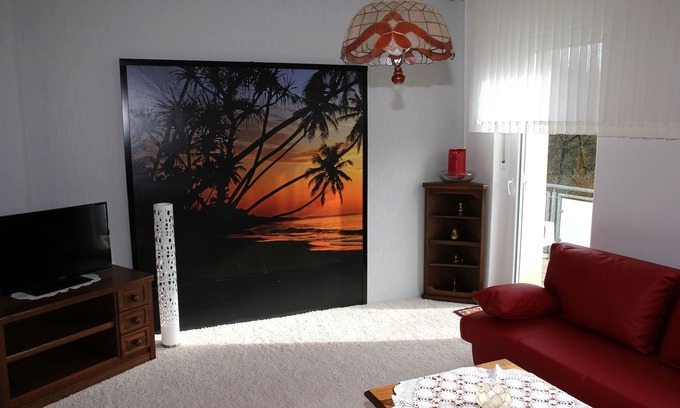 Beckingen Apartamento | Acogedor apartamento tranquilo con una vista fantástica.