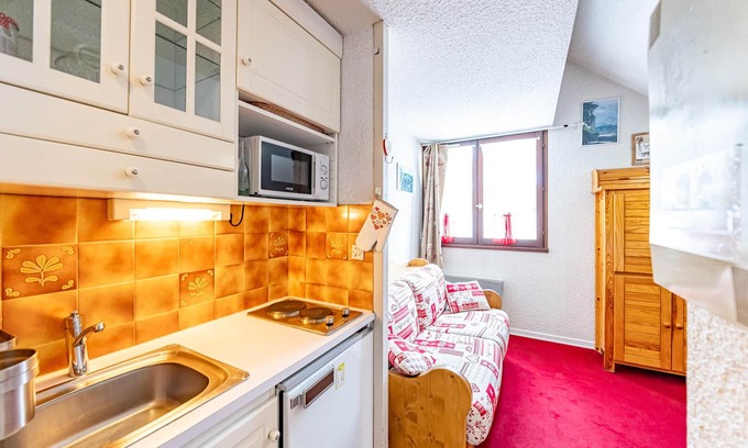 Saint-Francois-Longchamp Apartamento | Estudio acogedor 3 pers, cerca de pistas en Saint-François-Longchamp