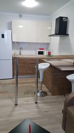Svyatoshyns'kyi District Apartamento | Cozy studio for three people near Metro station