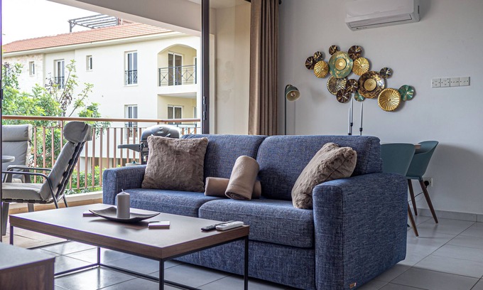 Mazotos Apartamento | Cozy sea view apartment