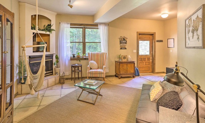Signal Mountain Apartamento | Cozy Signal Mtn Apt w/ Fire Pit on 6 Acres!