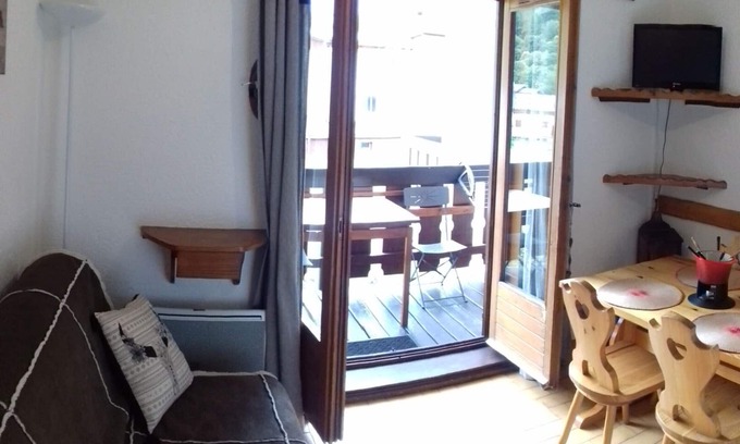 Valloire Apartamento | Apartamento de 2 piezas para 4 personas, soleado, a 300m de pistas de esquí