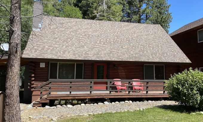 South Lake Tahoe Cabina | Pintoresco Log Cabin / 2 baño 4 dormitorios con vistas a Heavenly Ski Resort