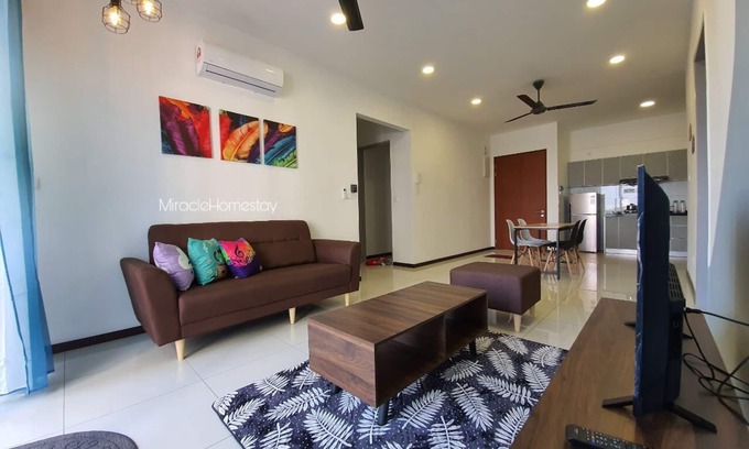 Kampung Bagan Dalam Condominio | Estancia acogedora para 4Pax @ Butterworth