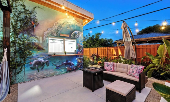 Miramar Apartamento | Cozy Stay Near Hardrock Stadium Private Serene Backyard
