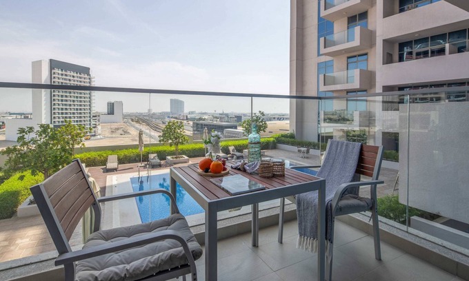 Jebel Ali Apartamento | Cozy Studio Apt in Azizi Aura near the Metro!
