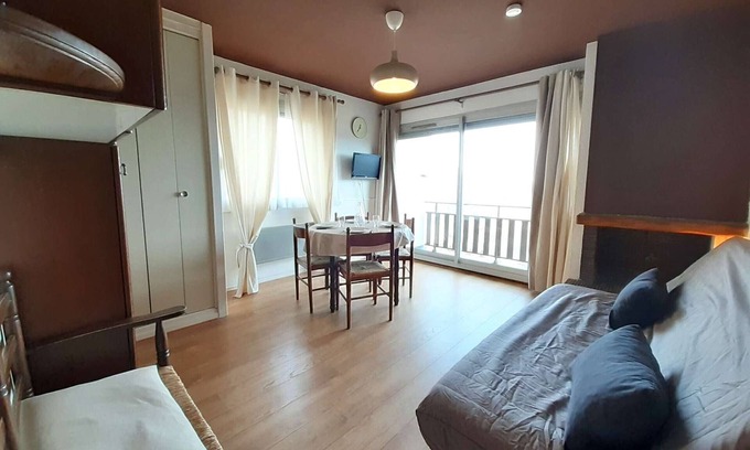 Pla d'Adet Apartamento | Estudio acogedor para 4 con cocina equipada, St-Lary-Soulan