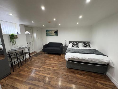 Harehills Apartamento | Cozy Studio Flat, 7mins from CENTRE, Parking, WiFi & Netflix