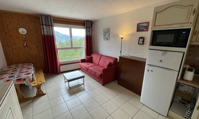 Laveissiere Apartamento | Estudio acogedor para 4 personas en el centro de la estación con WIFI aceptan mascotas