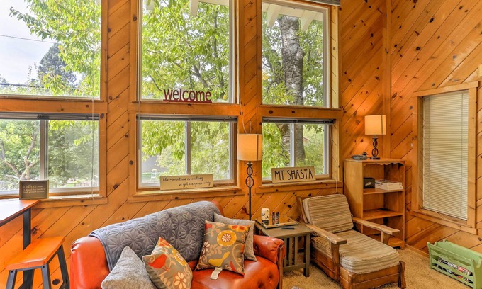 Mount Shasta Apartamento | Cozy Studio Near Hiking & Skiing, Walk to Downtown
