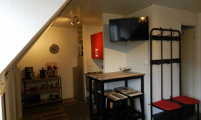 Le Pleynet Apartamento | Estudio acogedor cerca de pistas, 3 pers, Le Pleynet