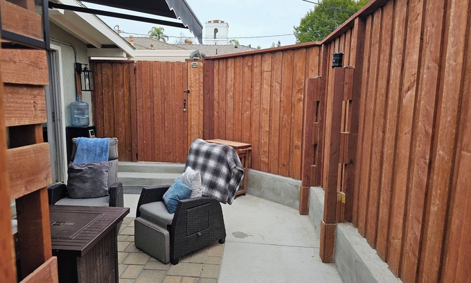 Fillmore Apartamento | Cozy studio & private courtyard with AC and WiFi in charming Fillmore