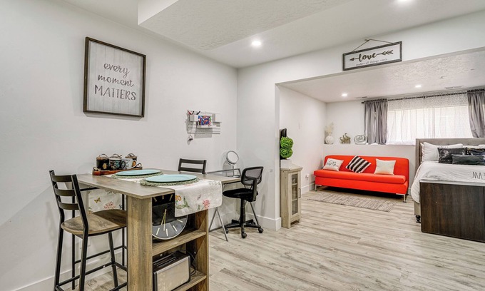 Magna Apartamento | Cozy Studio Retreat in Salt Lake City Area!
