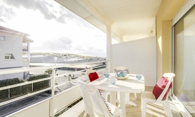 Biscarrosse Plage Apartamento | Biscarrosse Playa - Apartamento T3 a 50m del océano y cerca del centro con balcón orientado al sur
